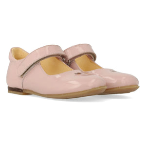 Angulus - Lack-Ballerinas mit Kratzer | Hellrosa