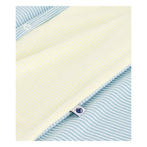 Petit Bateau - Gestreifter Schlafanzug | Gelb