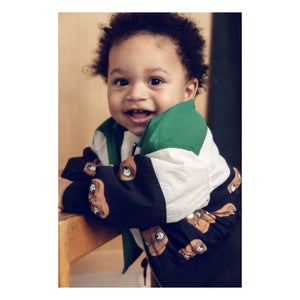 Mini Rodini - E.T. Baseballjacke | Grün