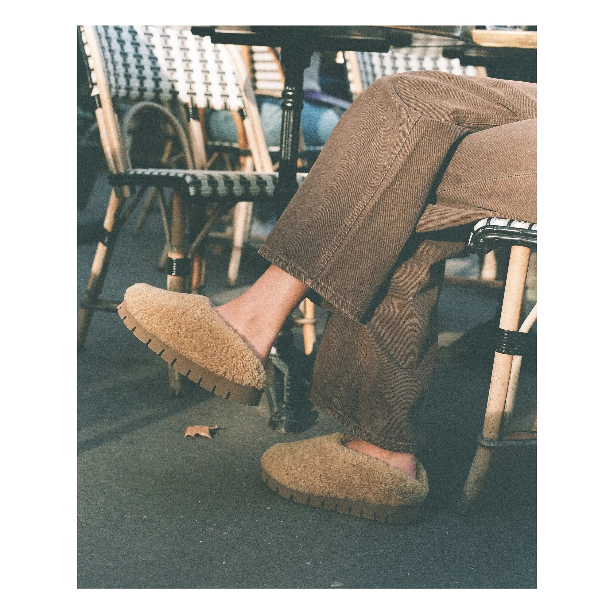 ILDA'S sheep - Sabots aus Schaffell | Beige