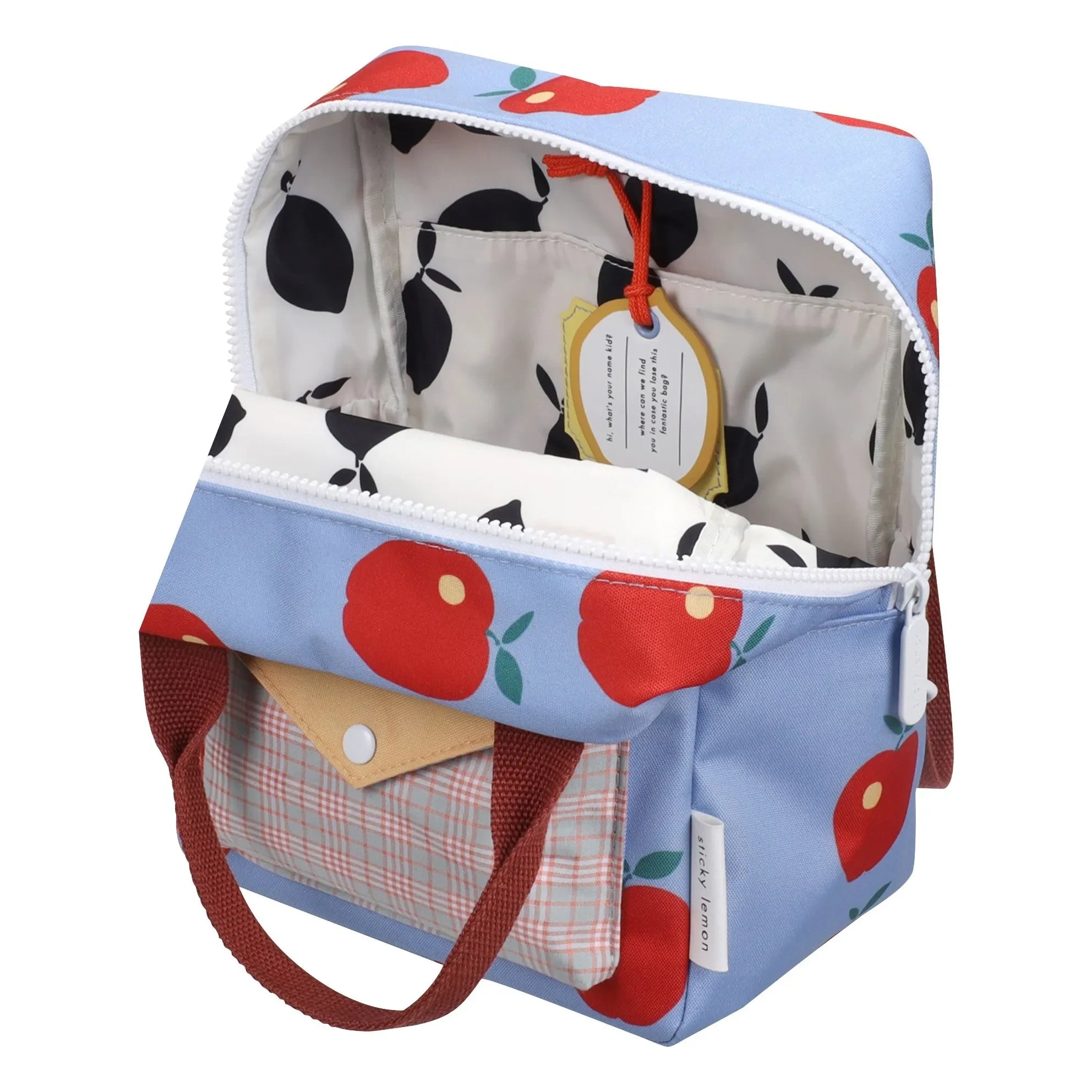 Sticky Lemon - Kleiner Umschlag Apple Rucksack | Blau