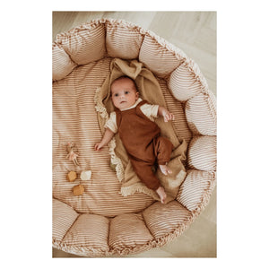 Play and Go - Coco Spielmatte - Streifen | Senf