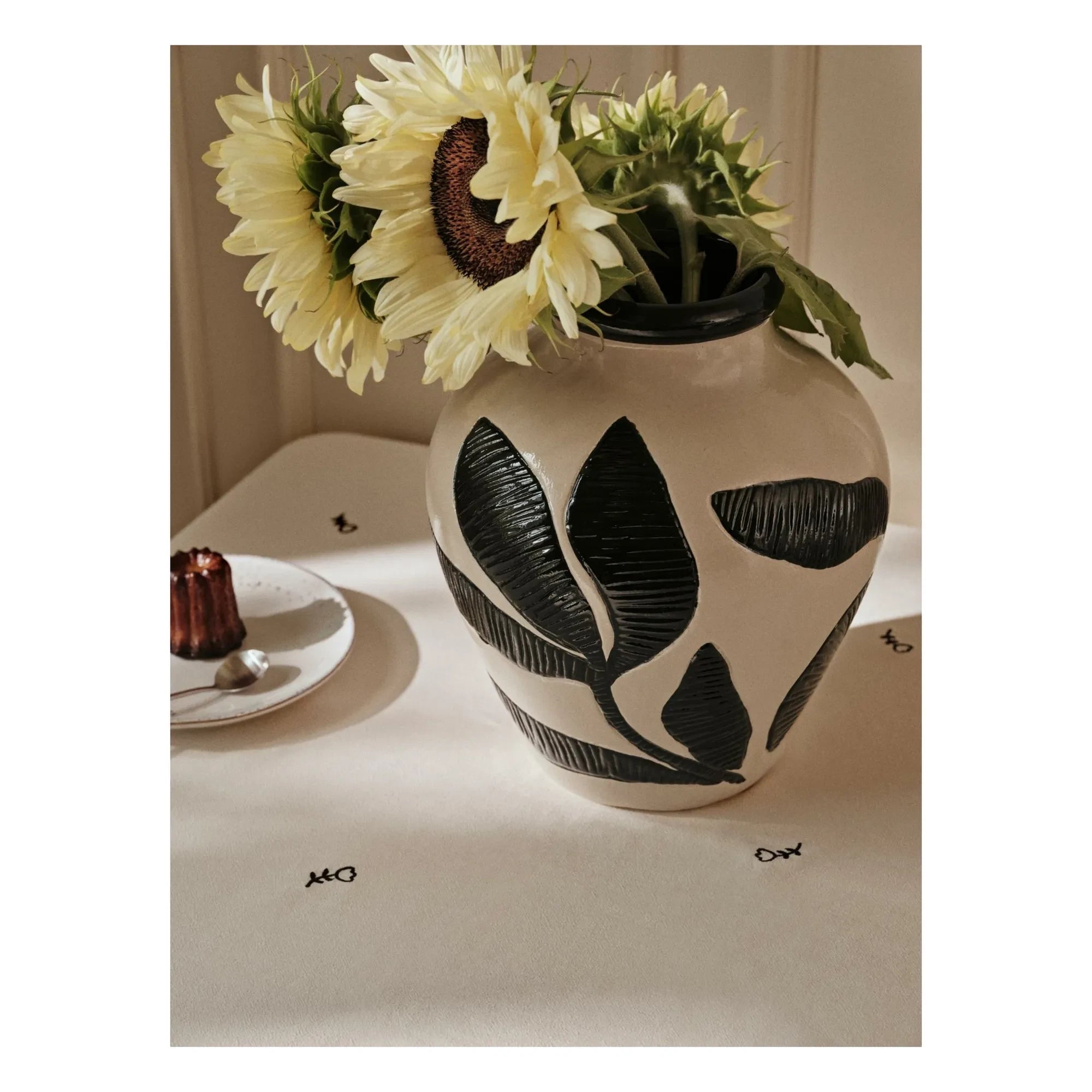 Broste Copenhagen - Herbert Vase | Schwarz