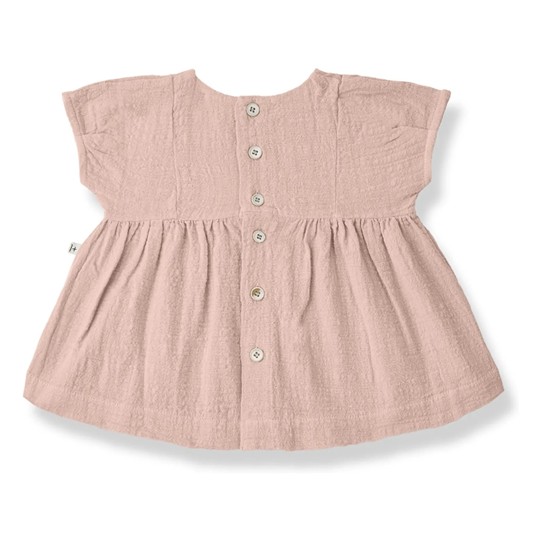 1+ in the family - Gualta Chiffonkleid | Staubiges Rosa