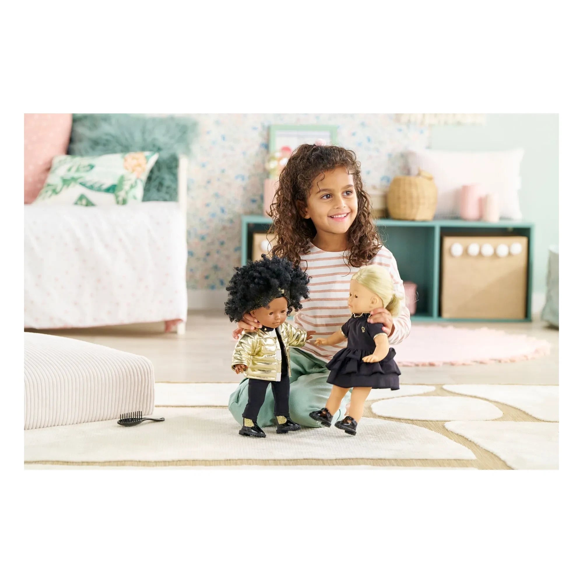 Corolle - Nähset für Jacke und Accessoires für 36 cm Babypuppe | Gold