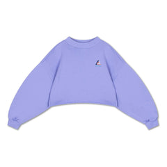 Repose AMS - Bio-Baumwoll-Logo-Crop-Sweatshirt | Flieder