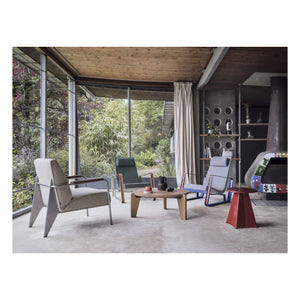 Vitra - Jean Prouvé Metallhocker | Bordeaux