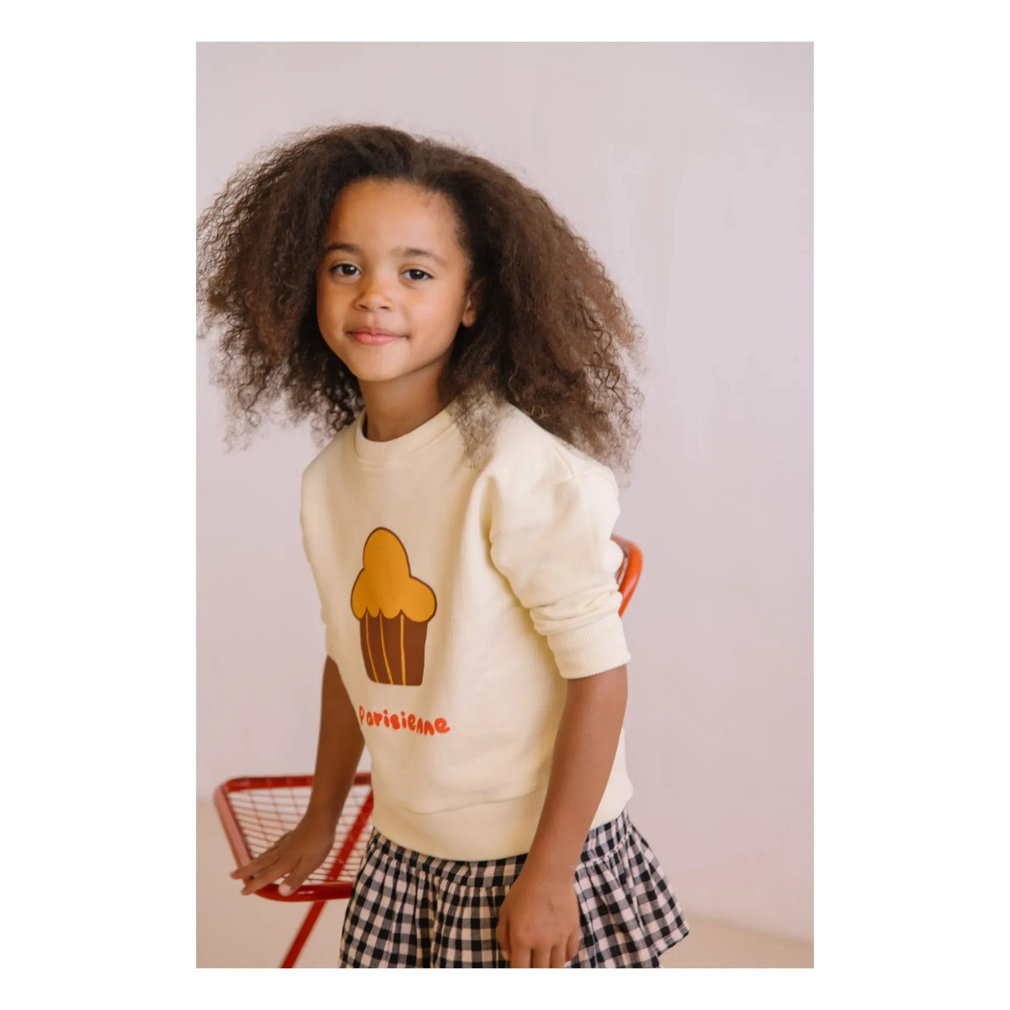 Studio Bohème - Bart Brioche organik pamuk sweatshirt | Soluk sarı