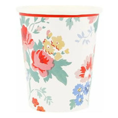 Meri Meri - Vintage Blumenbecher - 8er Set