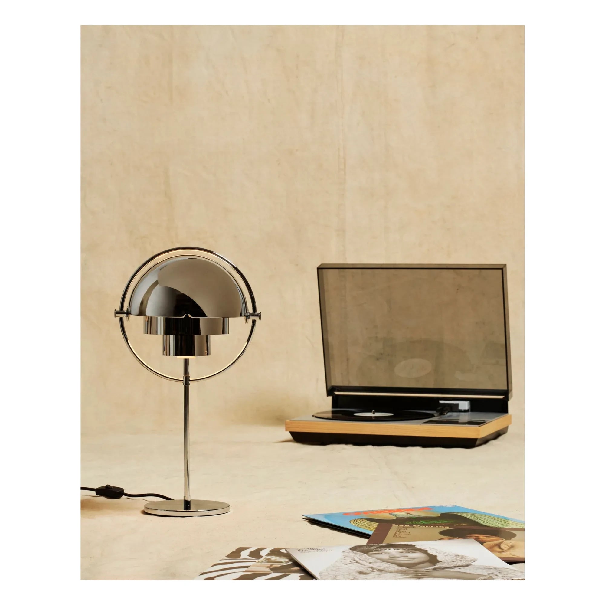 Gubi - Multi-Lite tragbare Lampe, Louis Weisdorf | Chrom