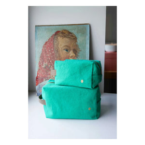 La cerise sur le gâteau – Iona Würfel-Kosmetiktasche | Minzgrün
