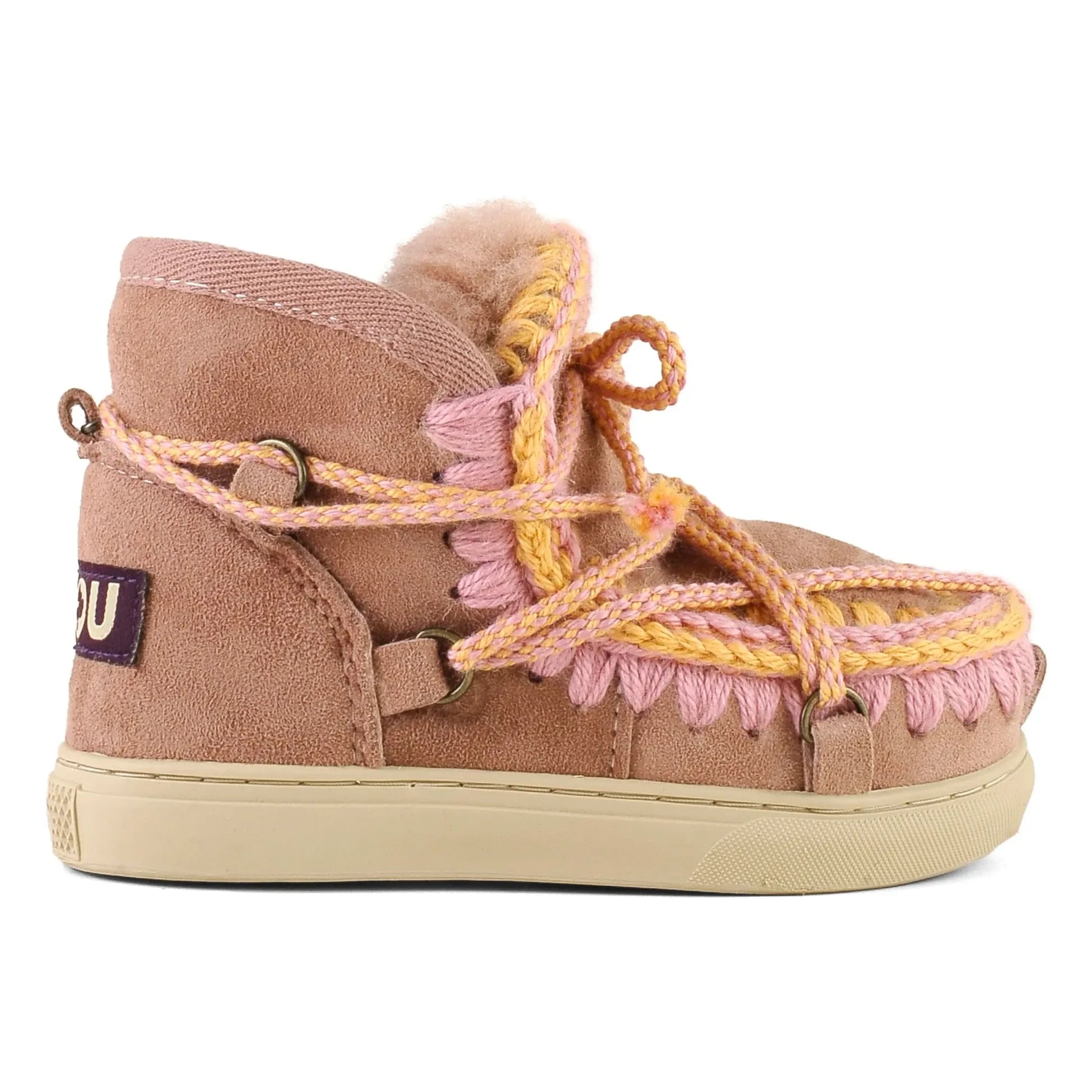 Mou - Boots Sneakers Lace Scoubidoo Sweden | Puderrosa