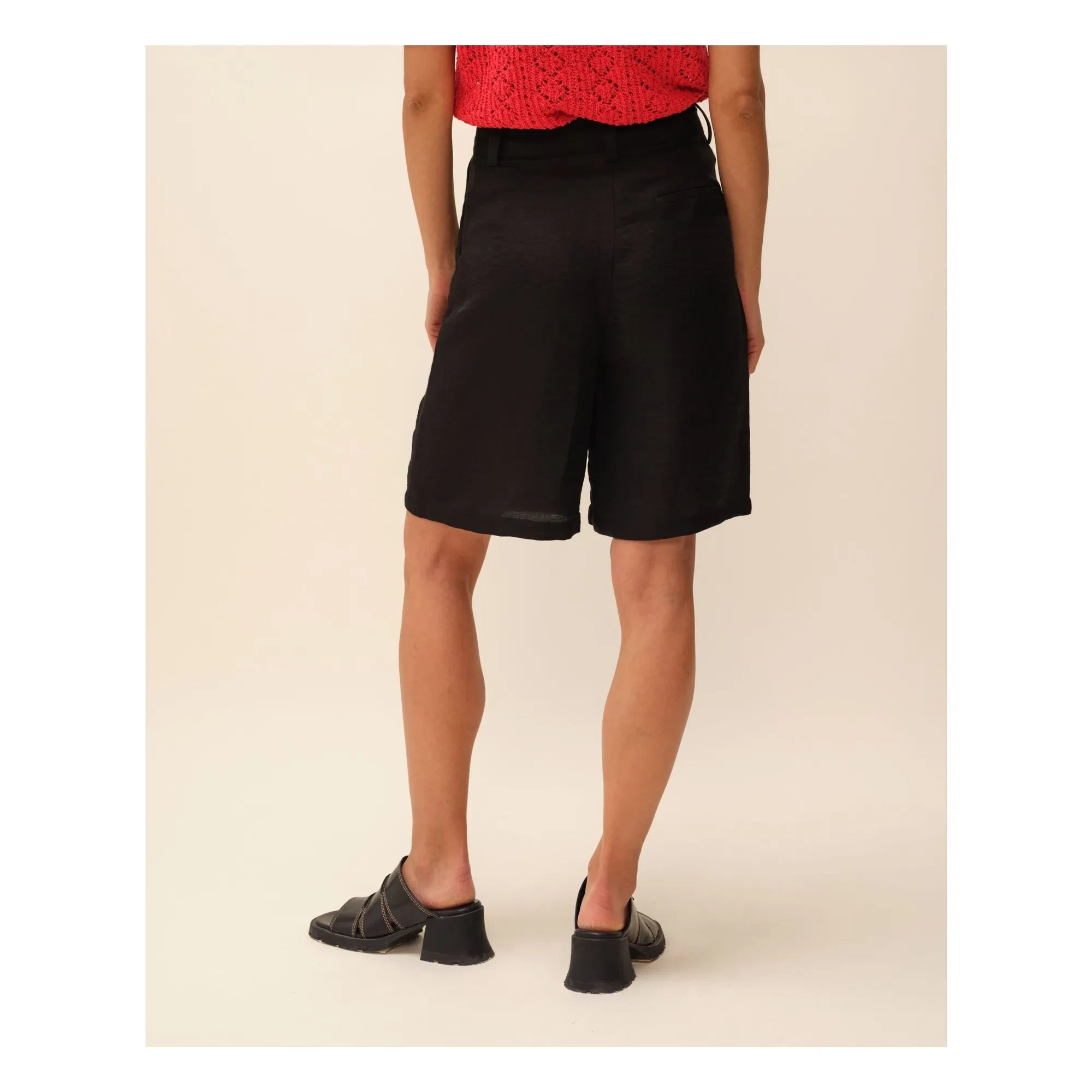 Nitah - Myriam Bermuda-Shorts | Schwarz