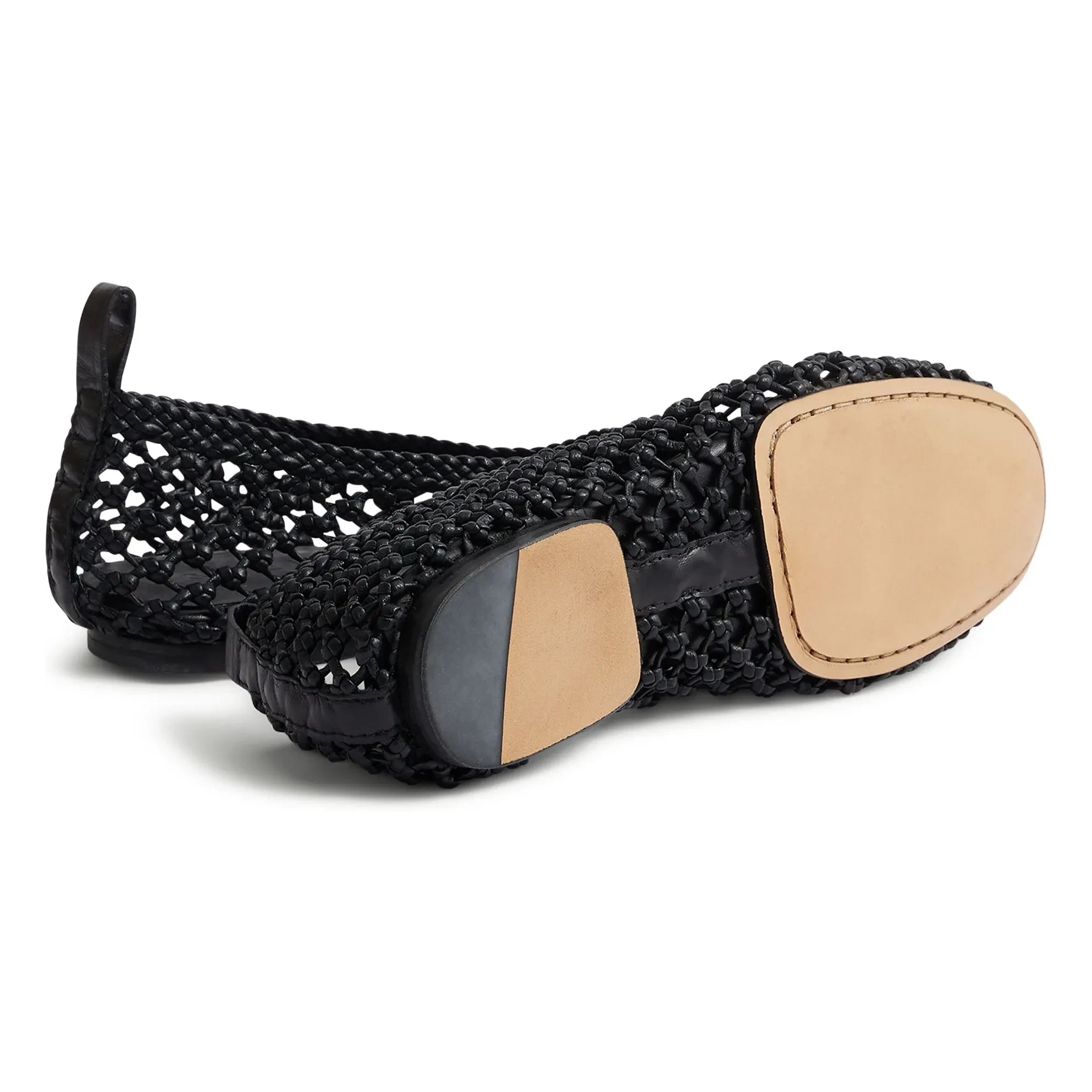Soeur - Tosca Leder Ballerinas | Schwarz
