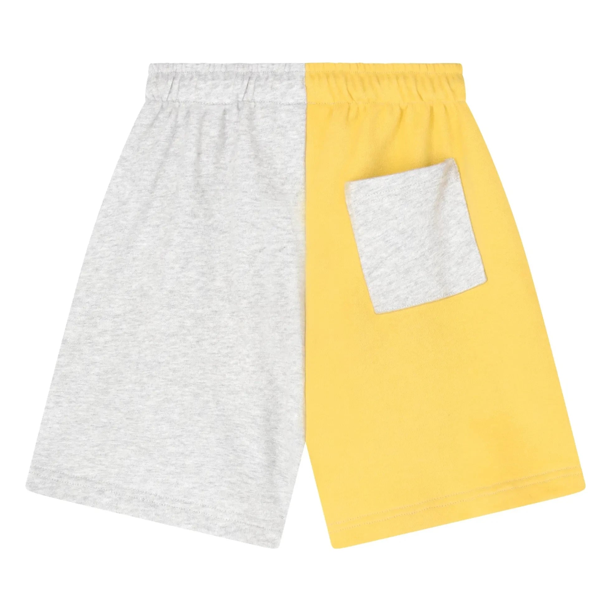 Cos I Said So - Blockfarbene Logo Bio-Baumwollshorts | Grau meliert