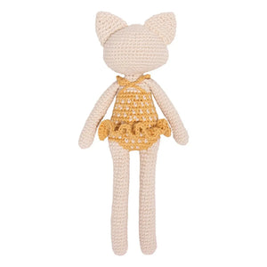 Patti Oslo - Schmusetuch Katze Camille | Gelb