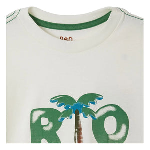 Fabula - Rio Palmen T-Shirt | Weiß