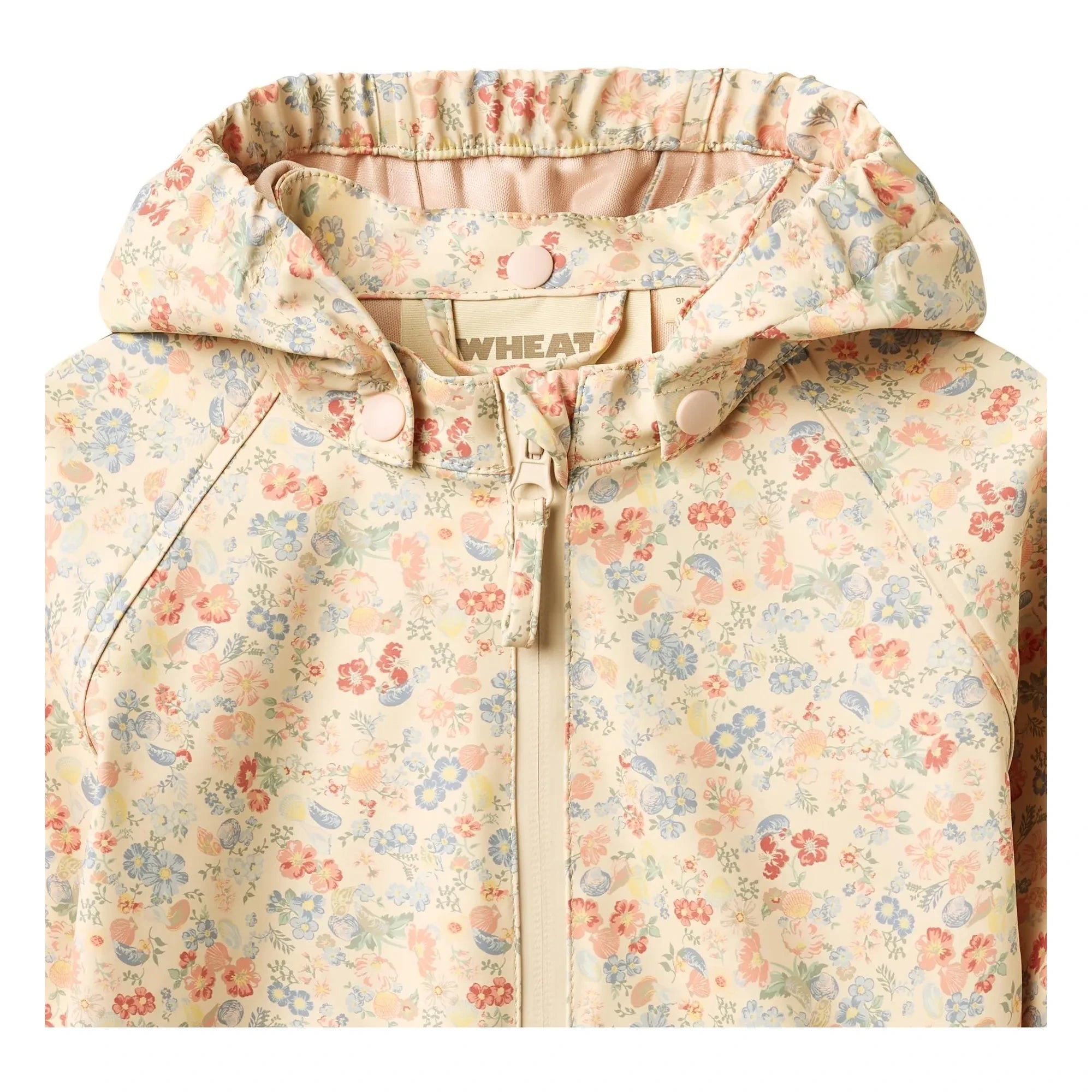 Wheat - Chardy Fleurie Recycelte Faser Wasserfeste Jacke | Aprikose