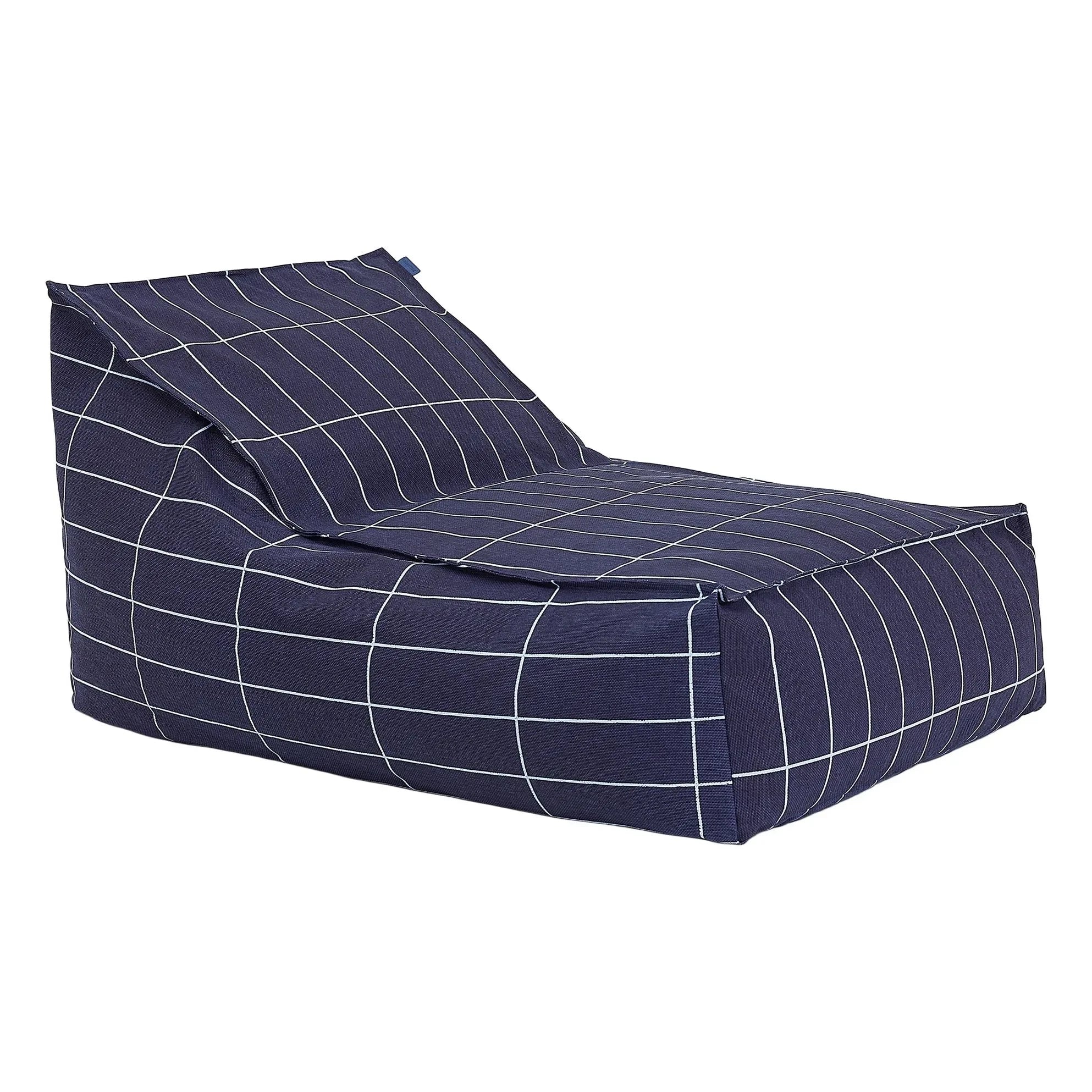 Nobodinoz - Vibes langer Pouf | Marine