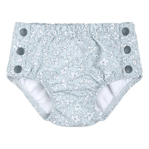 Petit Lem - Fleurie Recycelte Fasern UV-Schutz Schwimmwindel | Blau