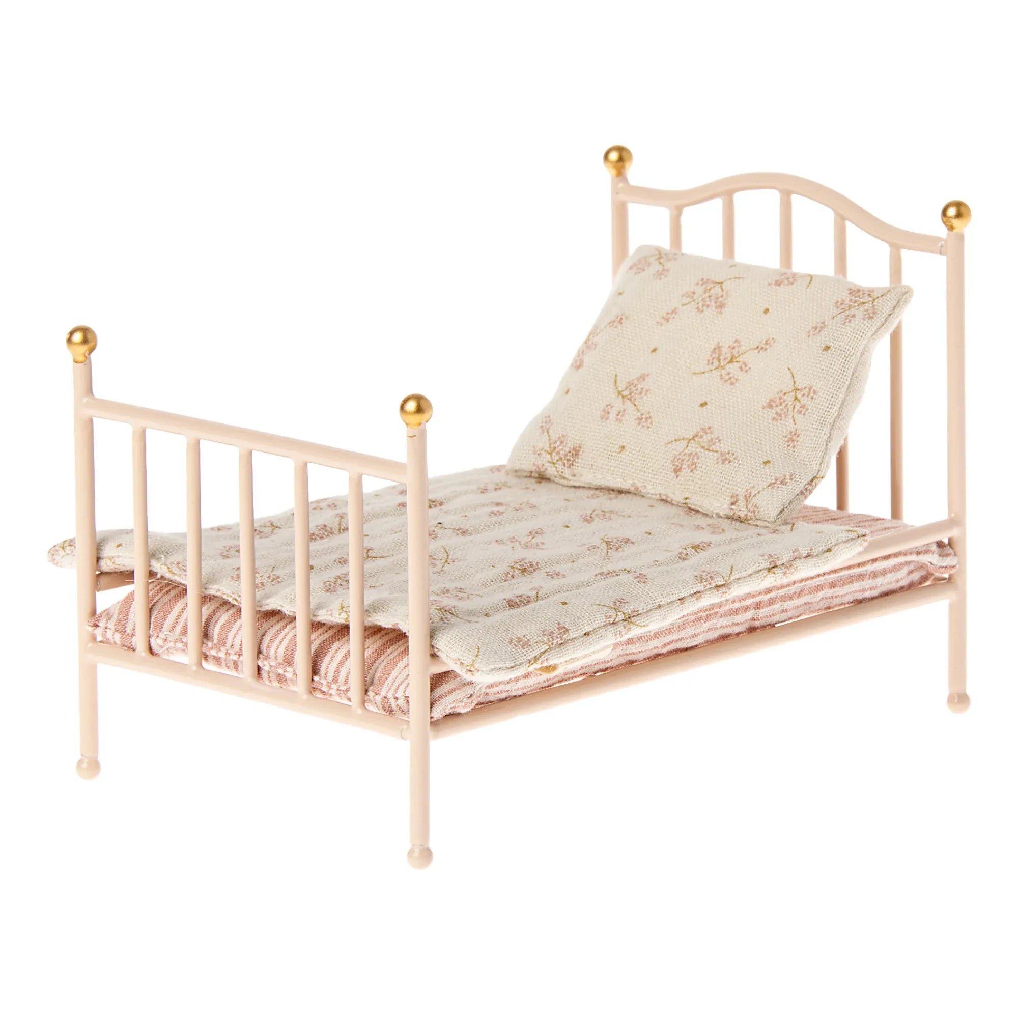 Maileg - Mini Vintage Karyola | Pembe