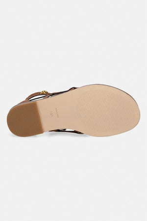 MICHAEL Michael Kors kadın deri kayışlı sandalet Noa Flat Sandal