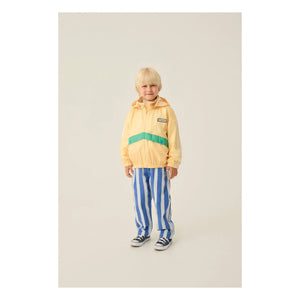 The Campamento - Windbreaker aus recycelter Faser mit Farbblock | Hellgelb