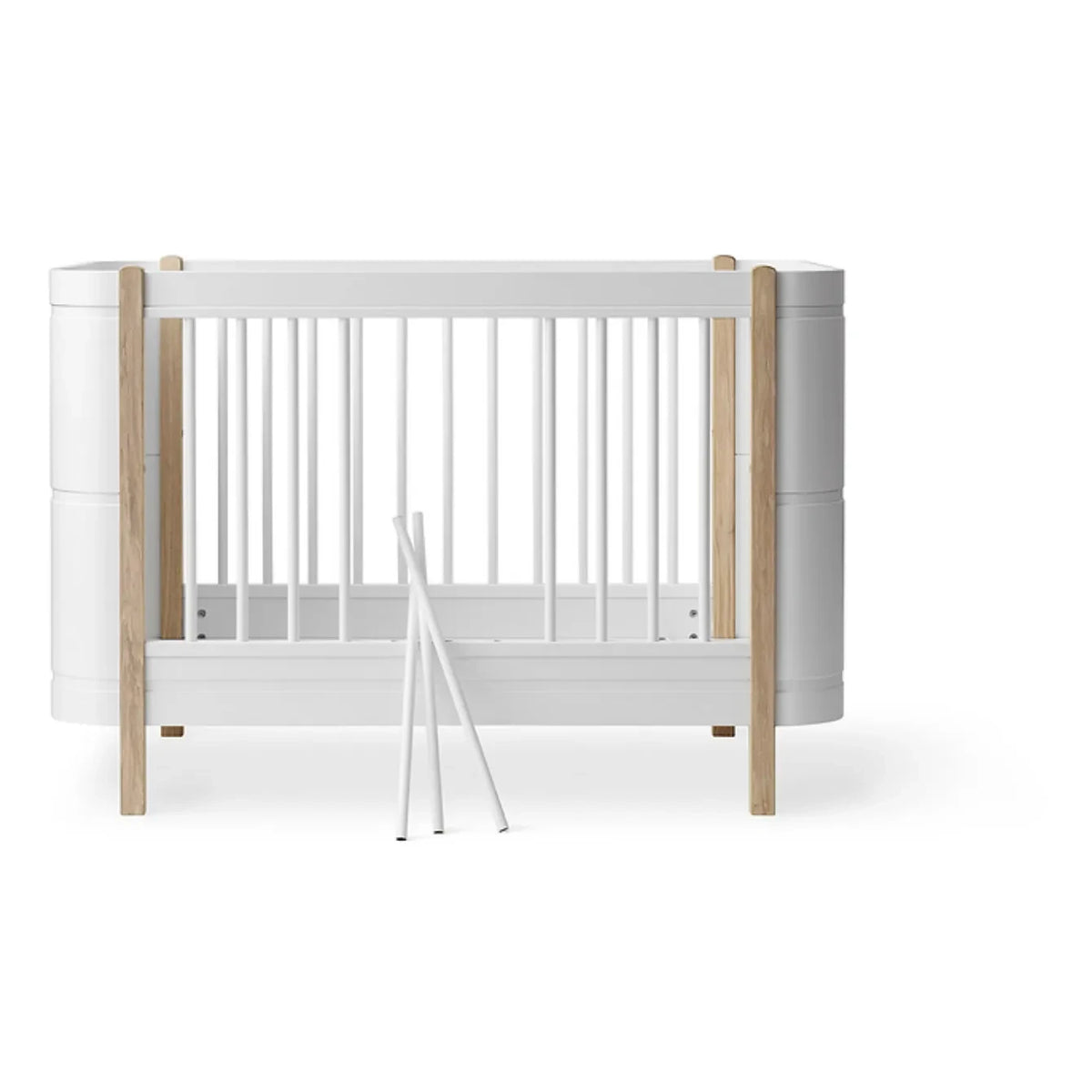 Oliver Furniture - Oak Holz Mini+ Babybett, ohne Junior-Kit