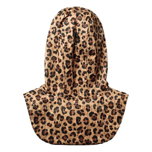 Fudoon - Wasserdichter Leoparden-Hoodie | Braun