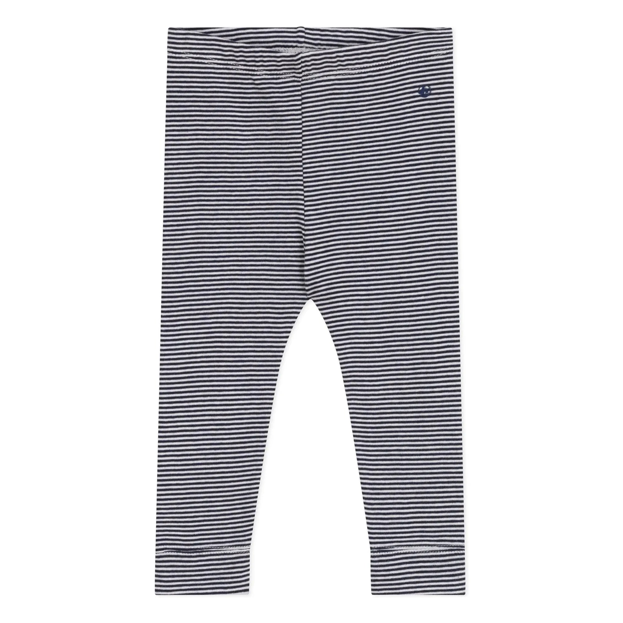 Petit Bateau - Bum Leggings aus Bio-Baumwolle | Weiß