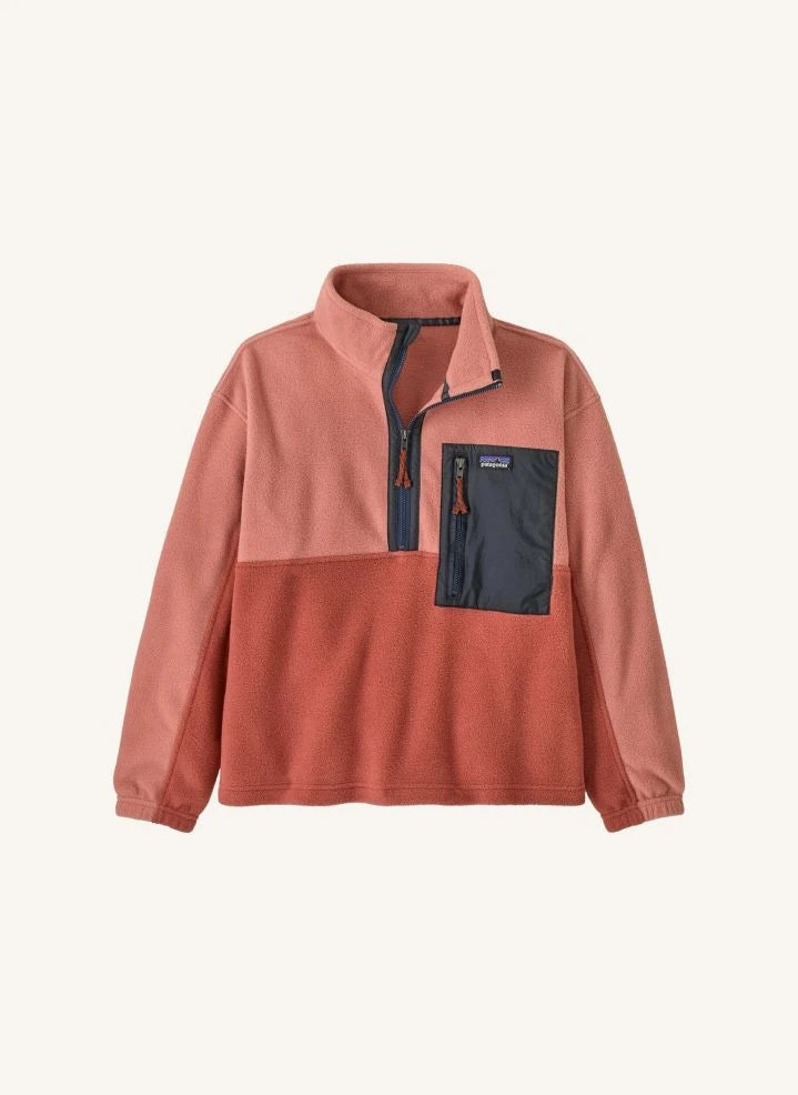 Patagonia - Microdini 1/2 Fermuarlı Geri Dönüştürülmüş Polar | Terracotta