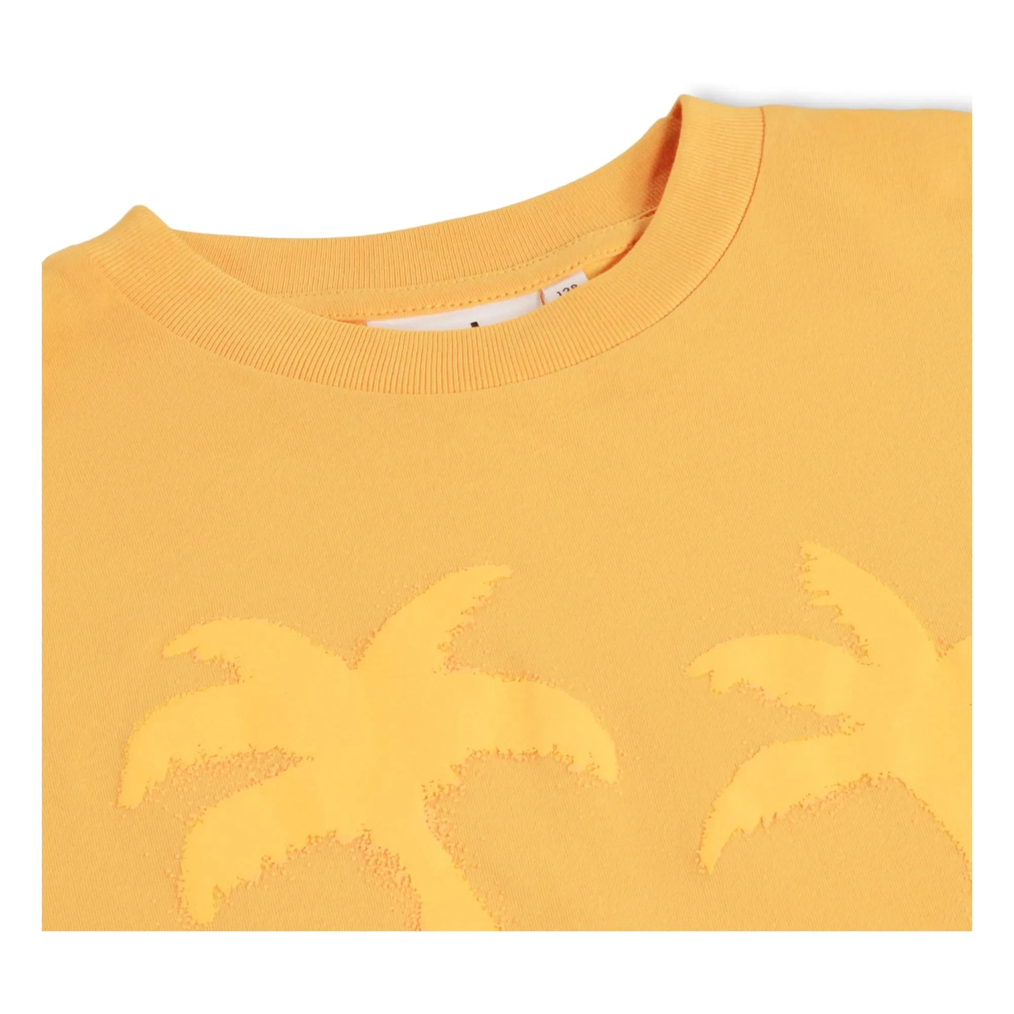 Molo – Riley Palm Smile Bio-Baumwoll-T-Shirt | Orange