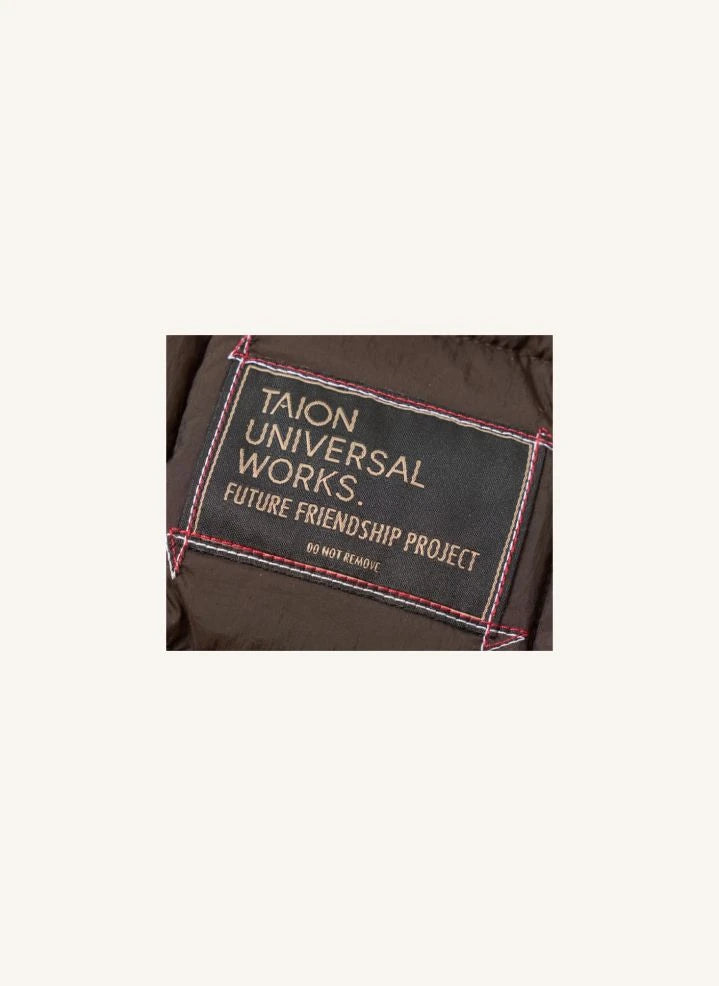 Universal Works - Universal Works x Taion Hırka | Açık kahverengi