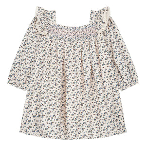 Louise Misha - Martina Bio-Baumwollkleid | Creme
