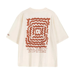 Bobo Choses – T-Shirt aus Bio-Baumwolle mit dunklem Blumenmuster | Weiß