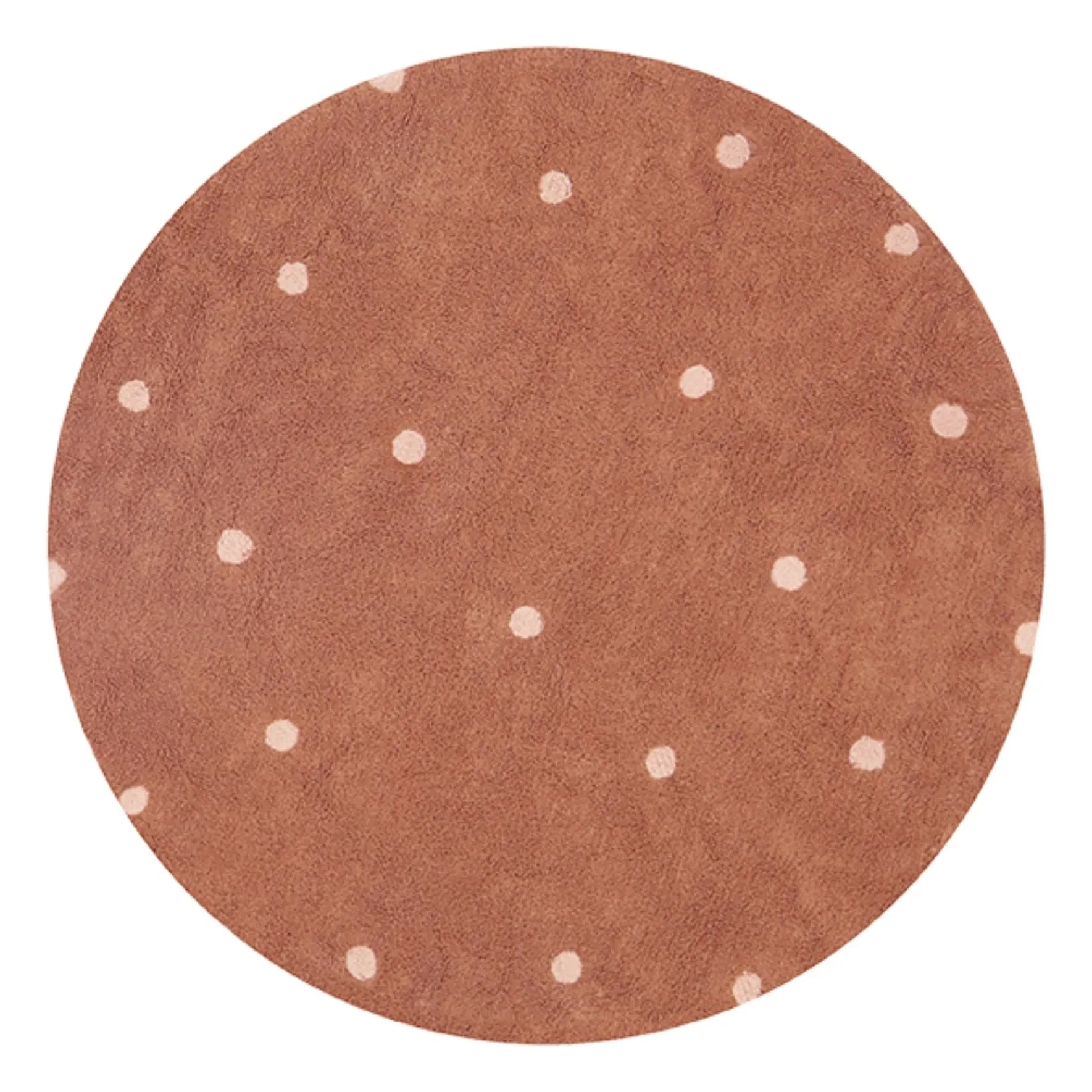 Lorena Canals - Tupfenrunder Teppich | Terracotta