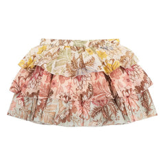 Zimmermann - Daylight Rüschenrock mit Blumenmuster | Blassrosa