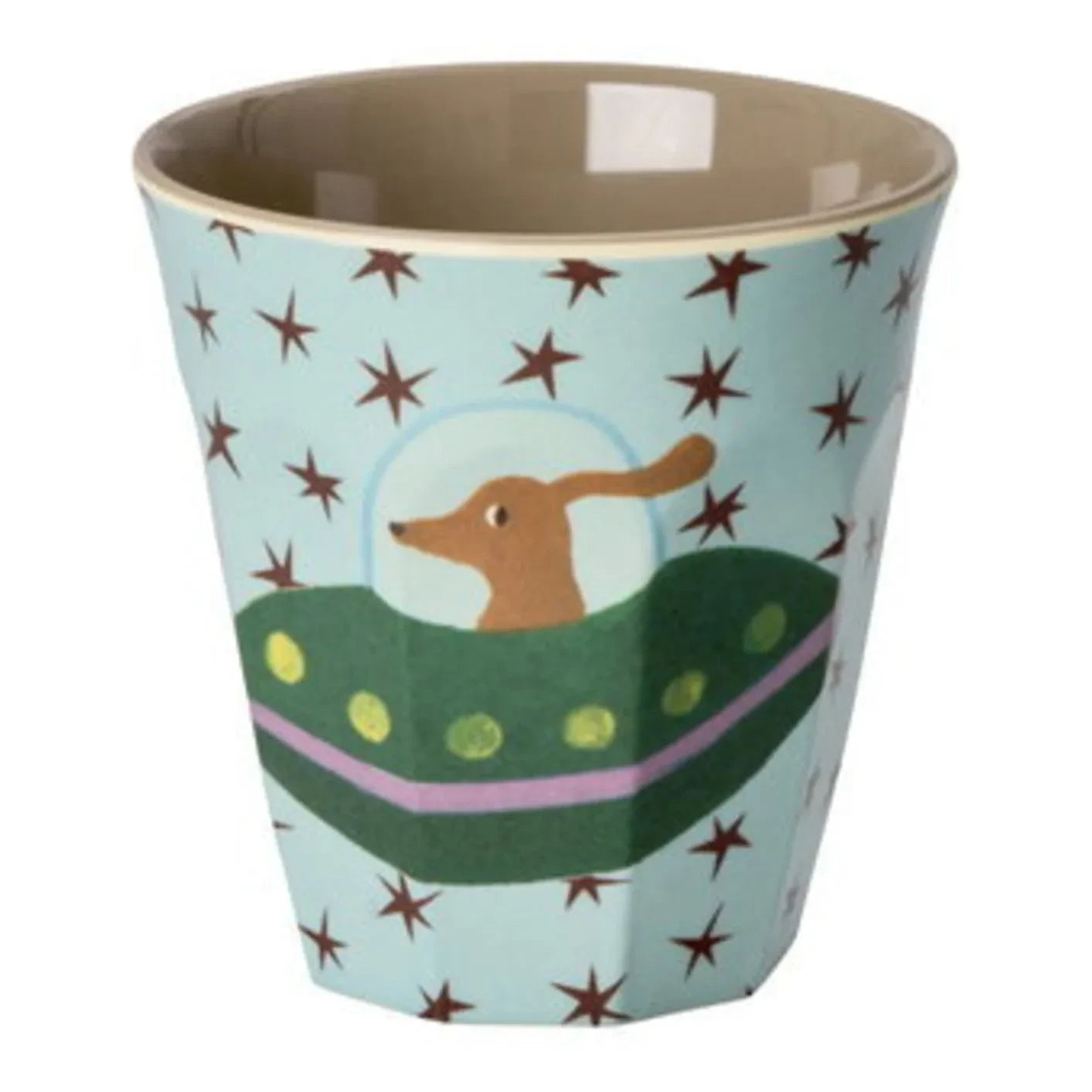 Rice - Space Dog Becher - 6er Set | Blau