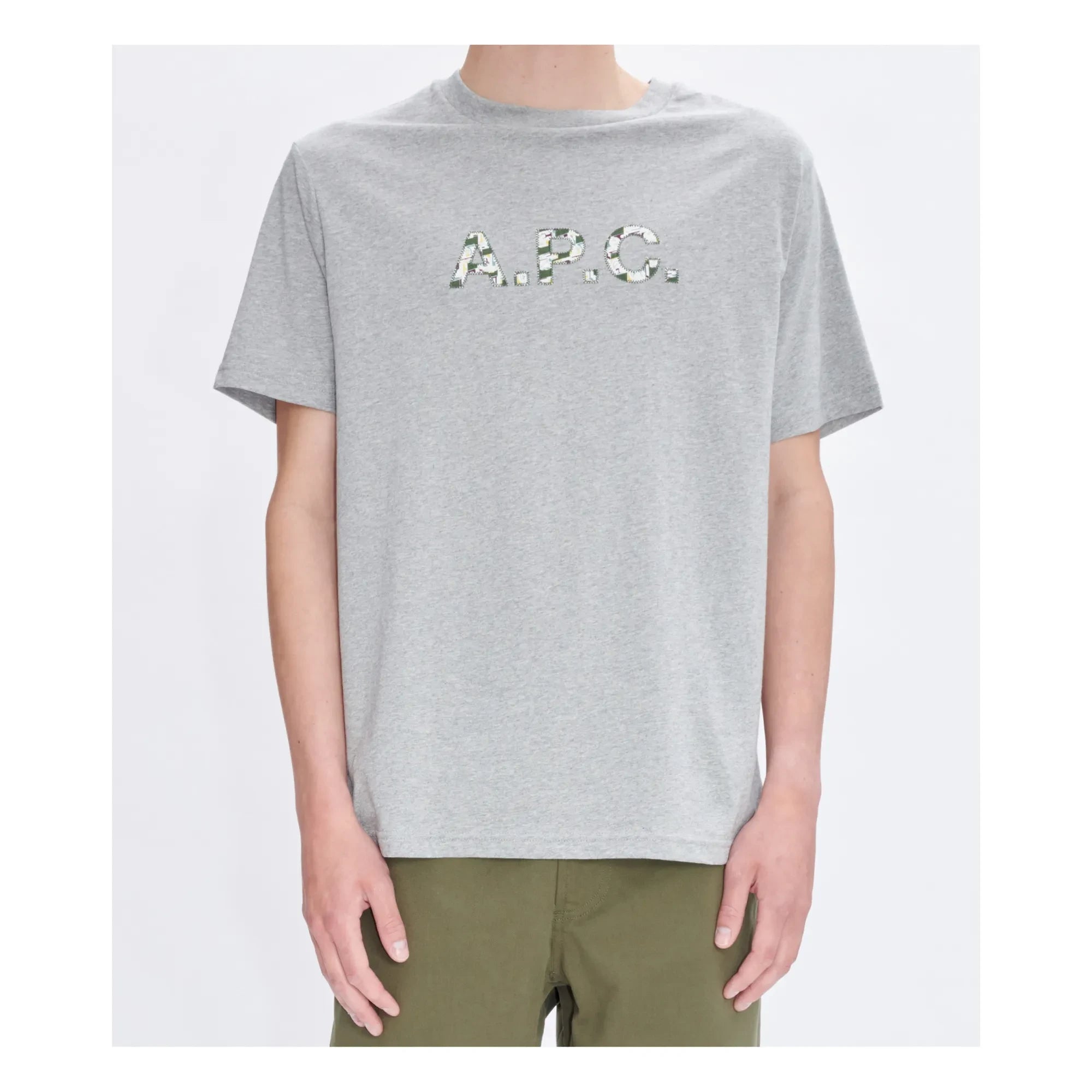 A.P.C. – Willow T-Shirt aus Bio-Baumwolle | Grau meliert