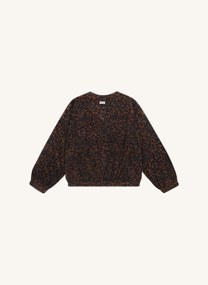 Tumble N'Dry - Madelon Leopar Organische Baumwolljacke | Braun