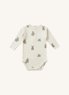 Studio Bohème - Lala Rabbits Organische Baumwollbody | Ecru