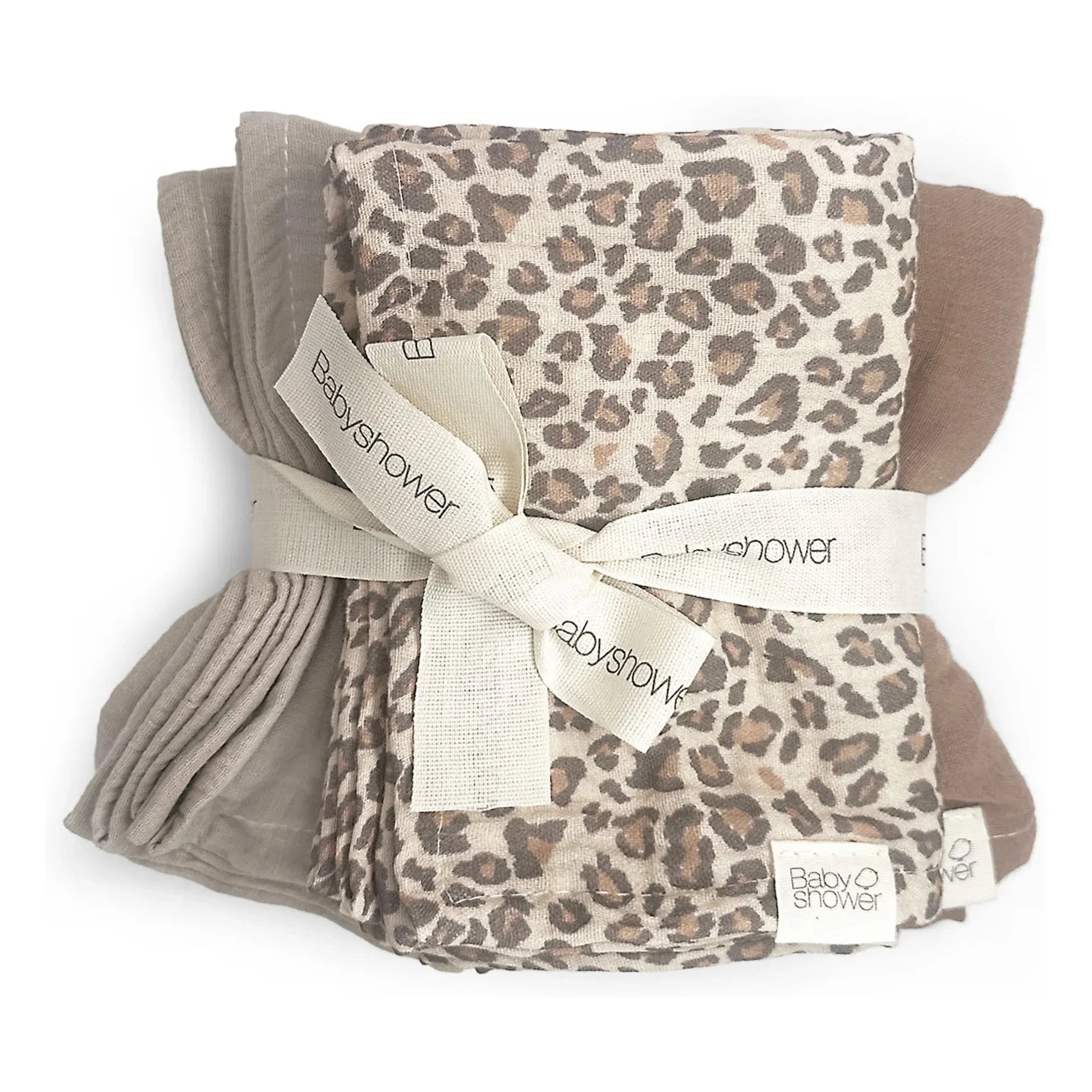 Babyshower - Wild Nappies - 3er-Set | Leopard