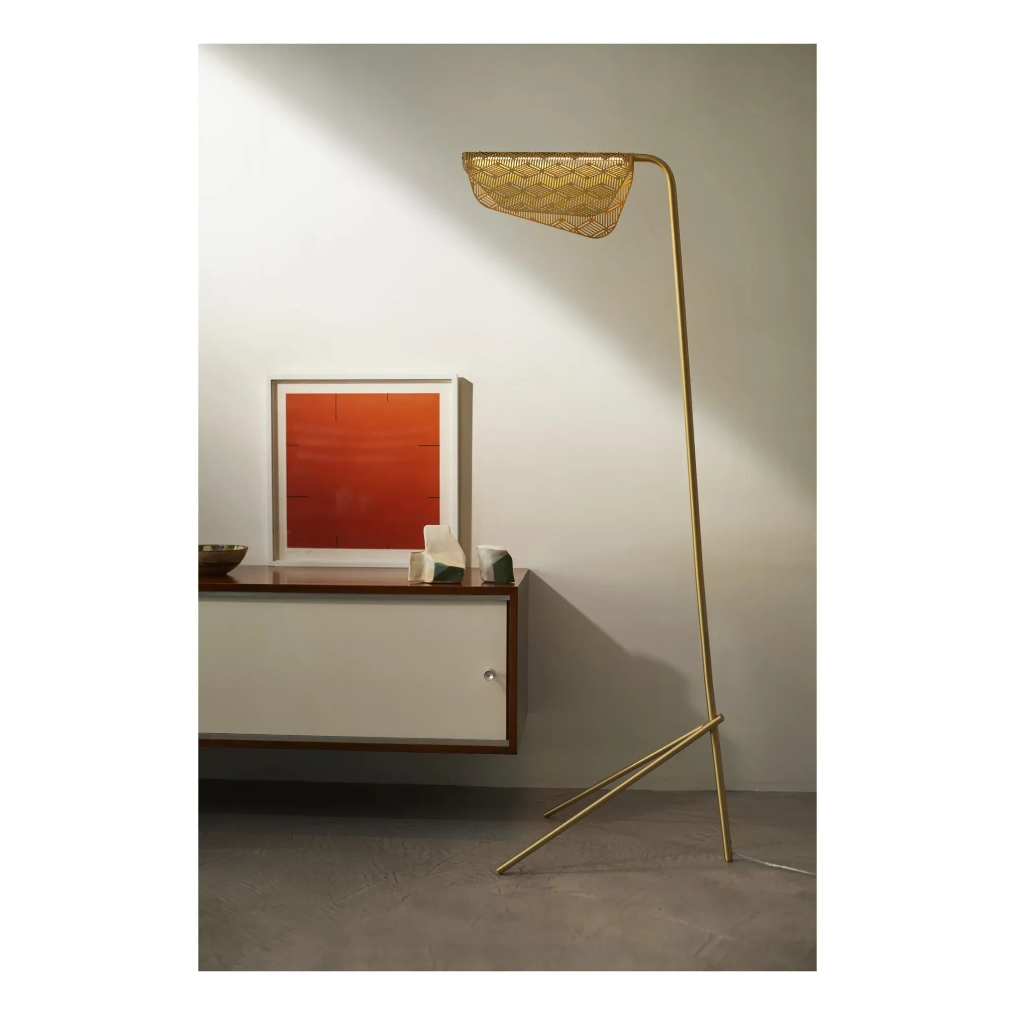 Petite friture - Mediterranea Leseleuchte Antikmessing | Gold
