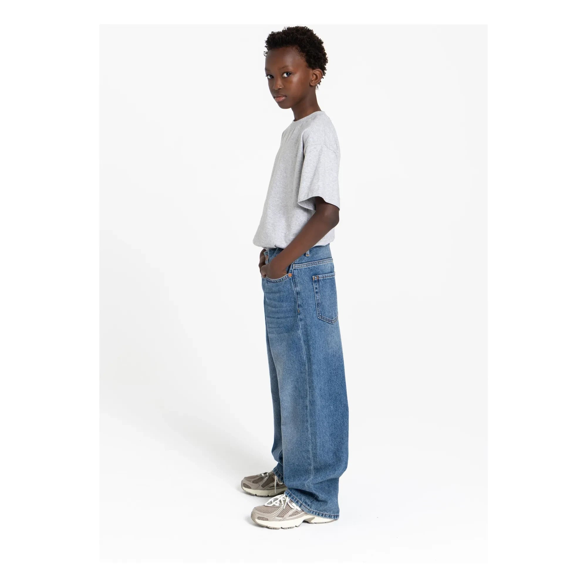 Finger in the nose - Jean Large Rodeo | Jeansblau