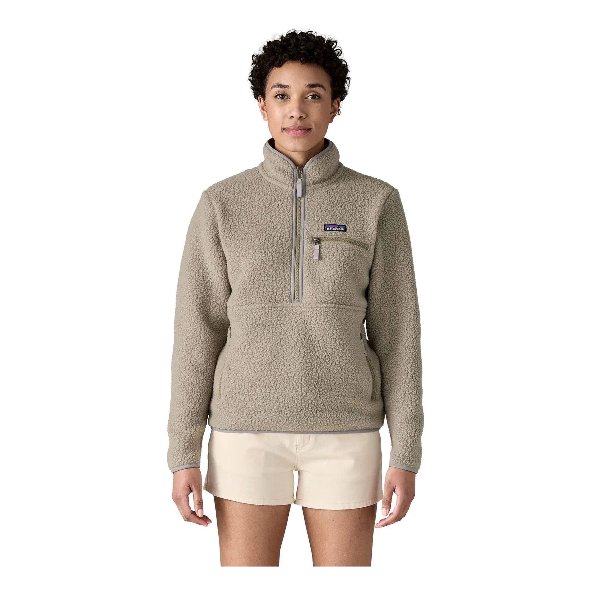 Patagonia - Retro Polar Polar Marsupial Recycelte Fasern | Hellgrau