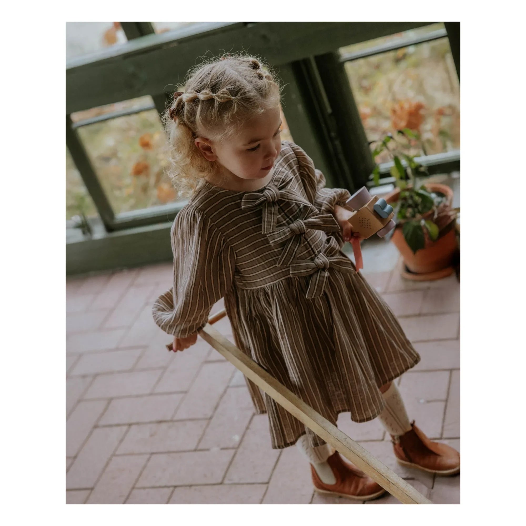 Fliink - Elmo Knot Kleid | Rosewood