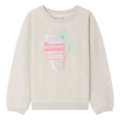 Bonpoint - Tayla Sweatshirt aus Bio-Baumwolle | Heather grey