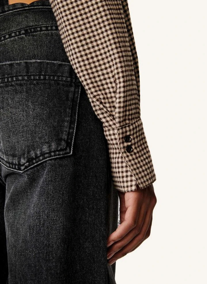 Sessùn - Cecily Pamuk bluz | Kahverengi