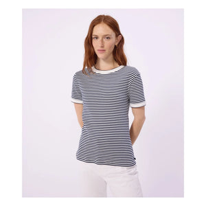 Petit Bateau – Ikonisches Ringelshirt | Marineblau