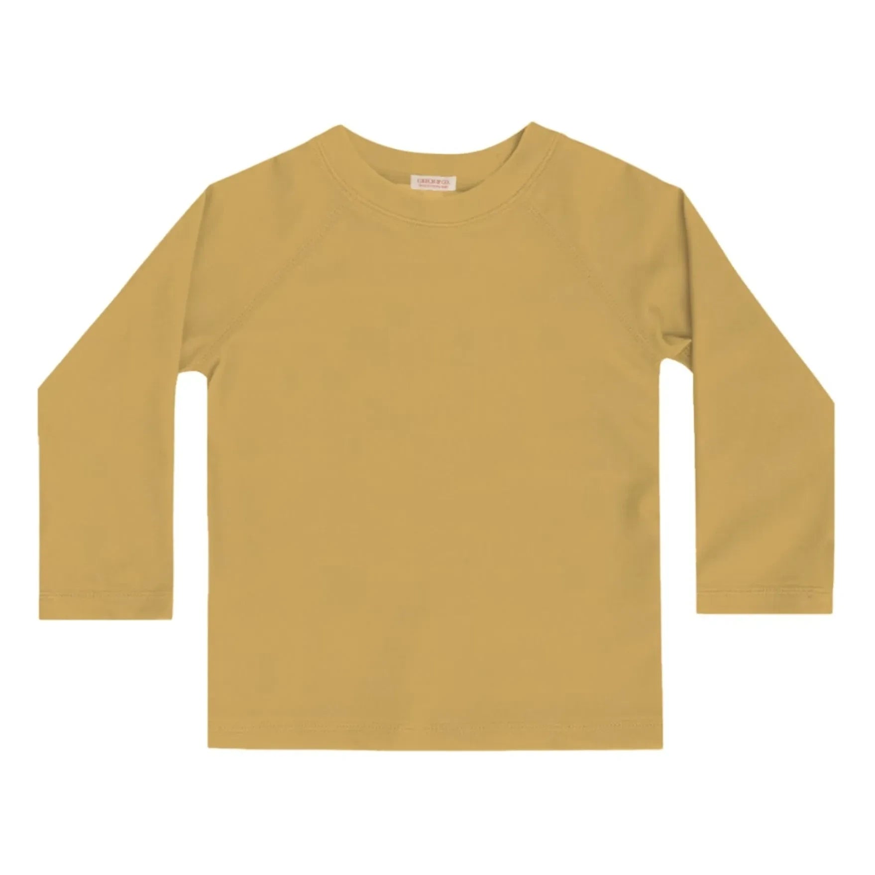 Grech & Co - Anti-UV Badeshirt recycelte Fasern | Gelb